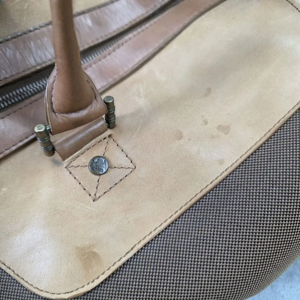 Tommy Bahama Weekender  Canvas Paradise Embroidered Carry On Duffle Bag